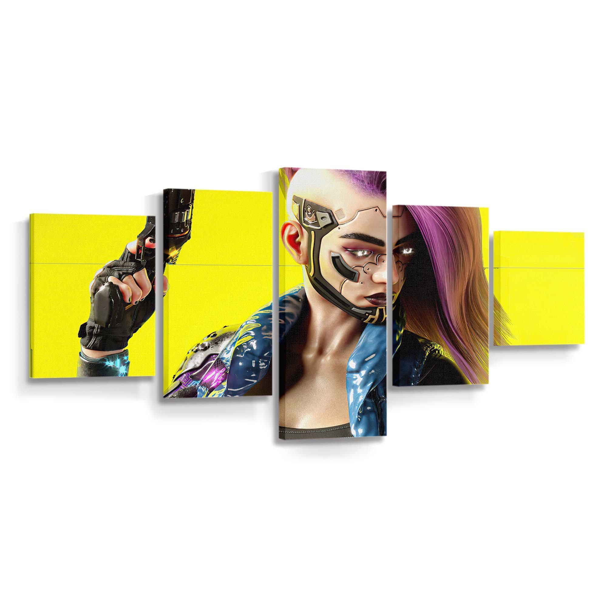 cyberpunk girl v 5k ie